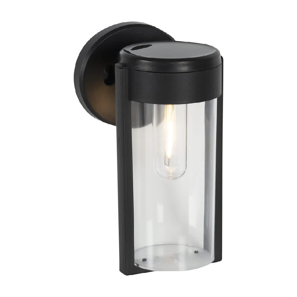 VERTUO Solar Wall Light Cilindro Black