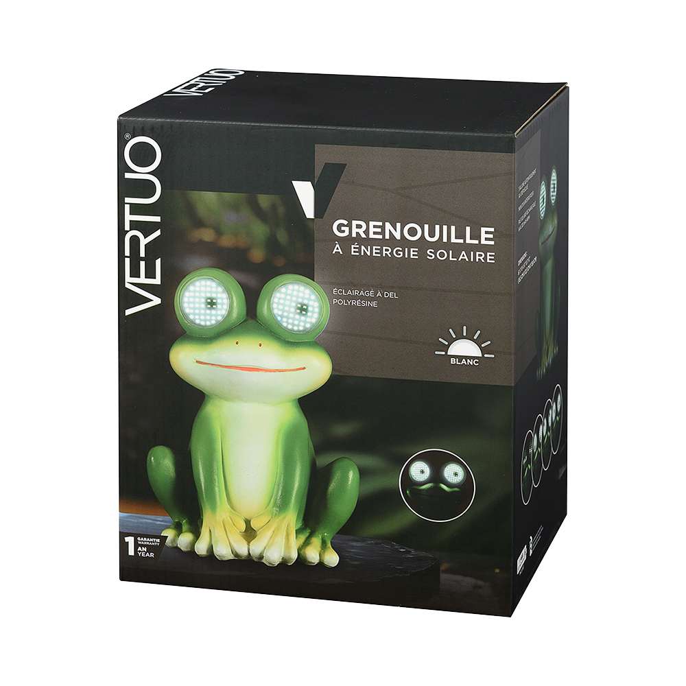 VERTUO Frog Solar Energy Light