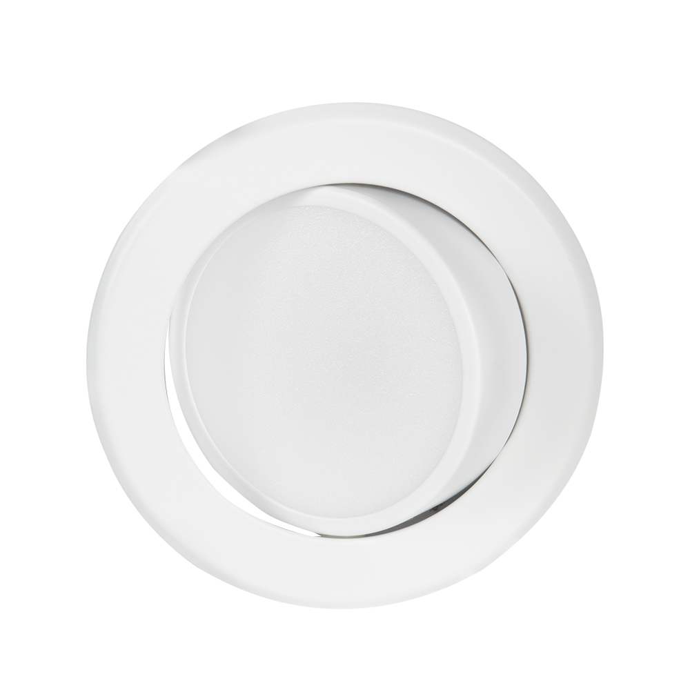 Encastré DEL ultramince orientable blanc 4&nbsp;po VERTUO