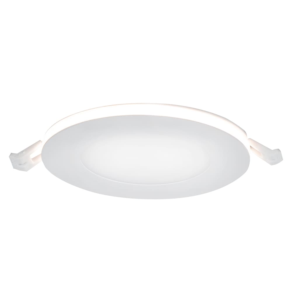 Encastré DEL ultramince avec veilleuse blanc 4 po VERTUO