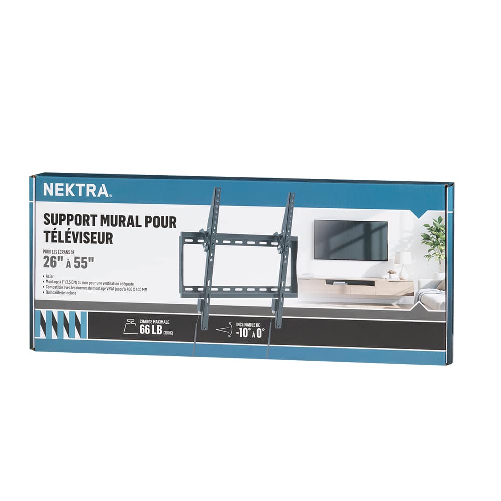 Support mural pour téléviseur de 26 po à 55 po NEKTRA