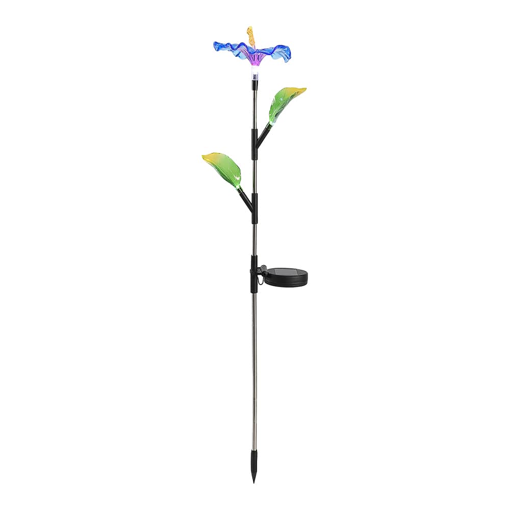 VERTUO Blue Flower Solar Energy Light