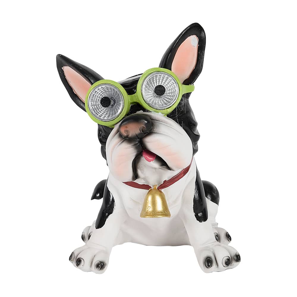 VERTUO Dog with Bell Solar Energy Light