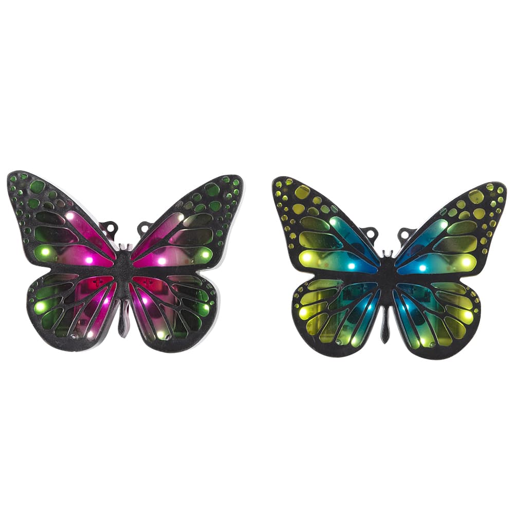 VERTUO Solar Butterflies Set of 2