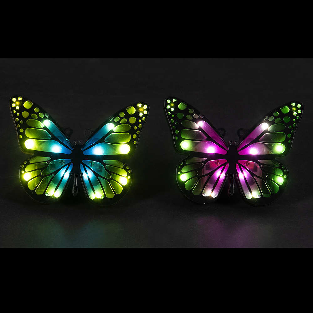 VERTUO Solar Butterflies Set of 2