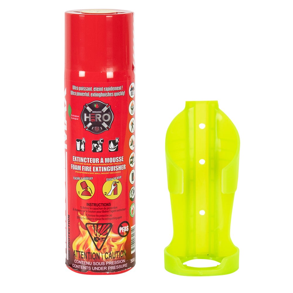 Extincteur Hero 911 en aérosol 500&nbsp;ml