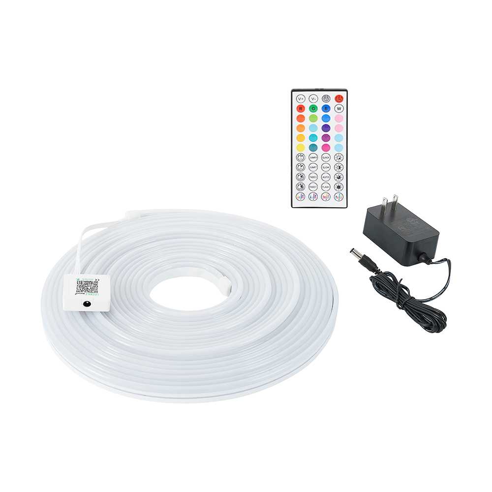 VERTUO BlueTooth Neon Multicoloured LED Light Strip 16 ft Pkg/2