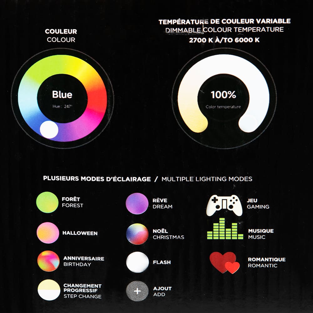 VERTUO Ultrathin Bluetooth LED Recessed Light 4&nbsp;in White