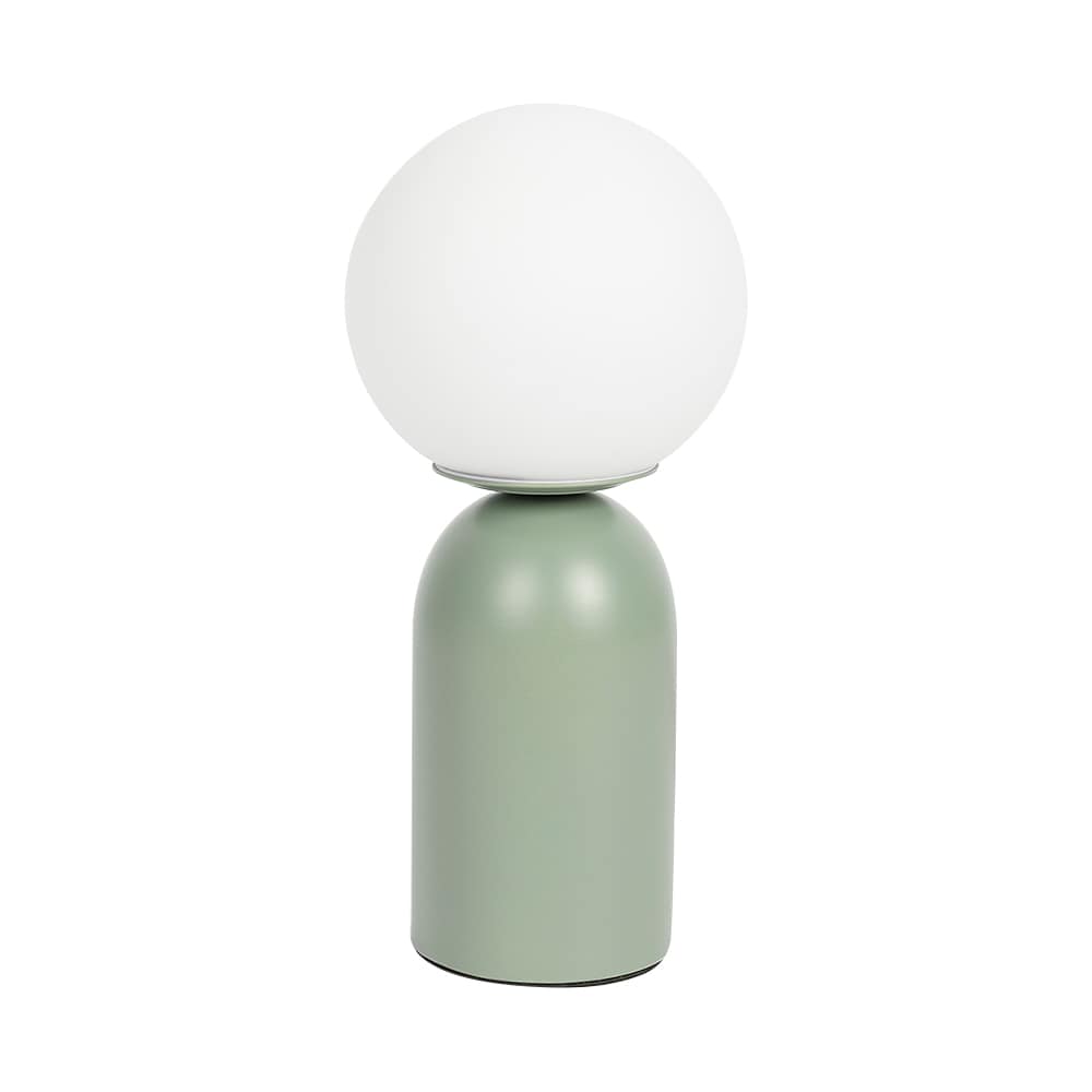 VERTUO Green Globe Table Lamp
