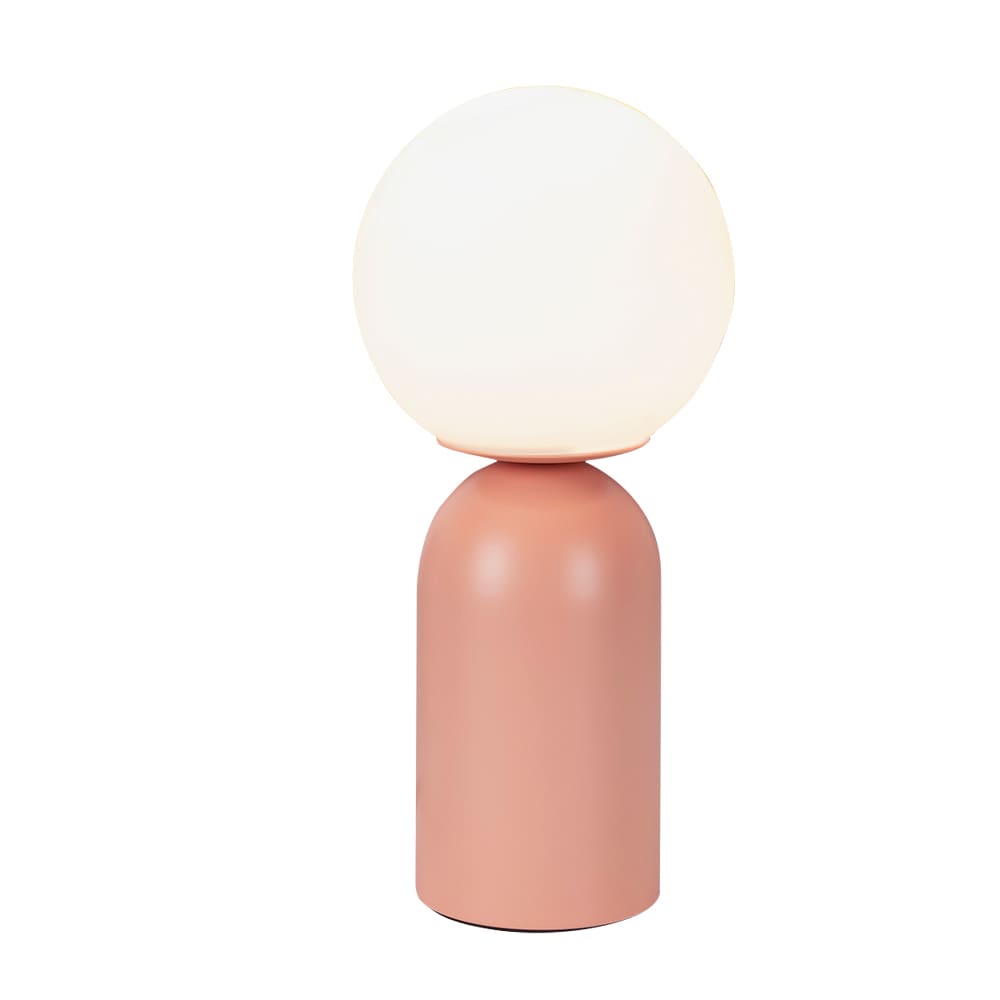 Lampe de table Globe corail VERTUO