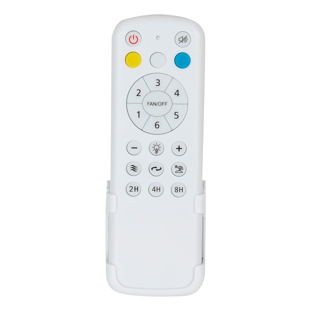 Ventilateur de plafond Orchid naturel et blanc 52&nbsp;po VERTUO