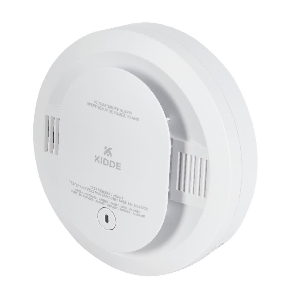 Avertisseur de fumée 120 V avec pile de secours 10 ans