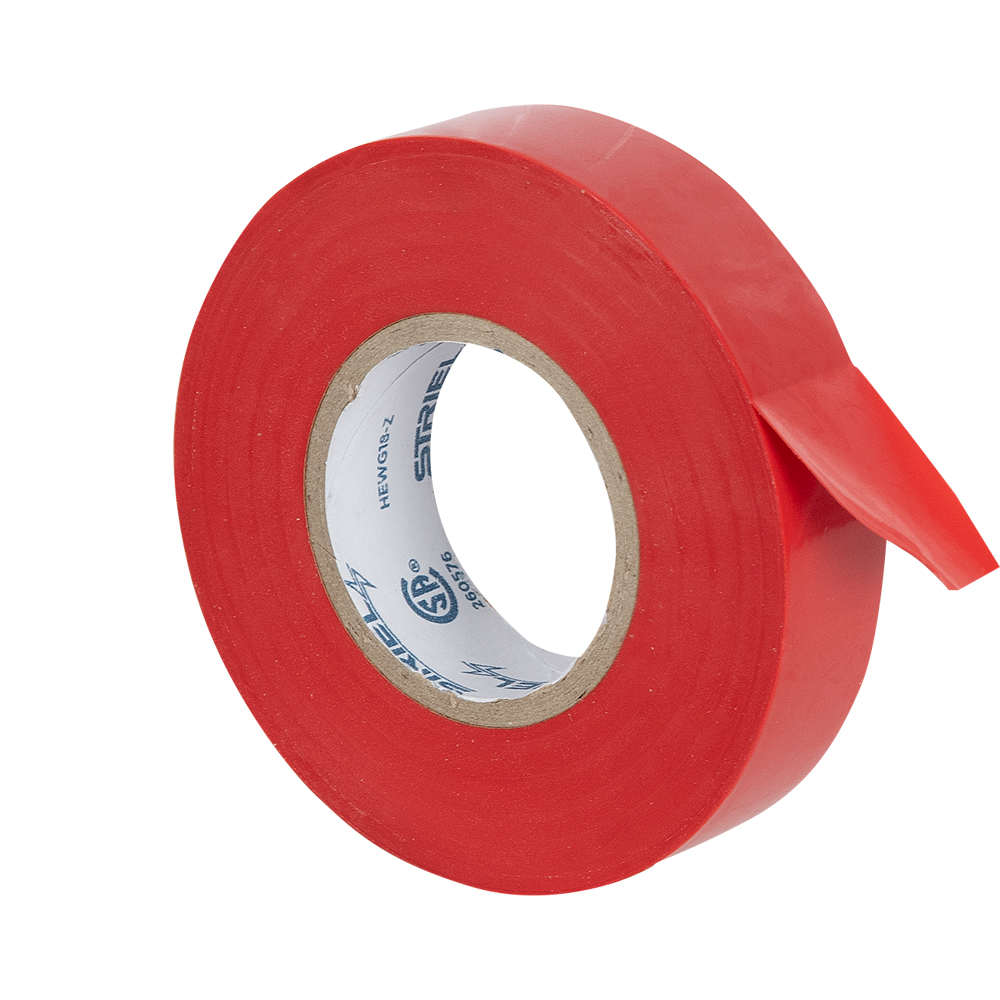 Red Adhesive Electrical Tape 66&nbsp;ft