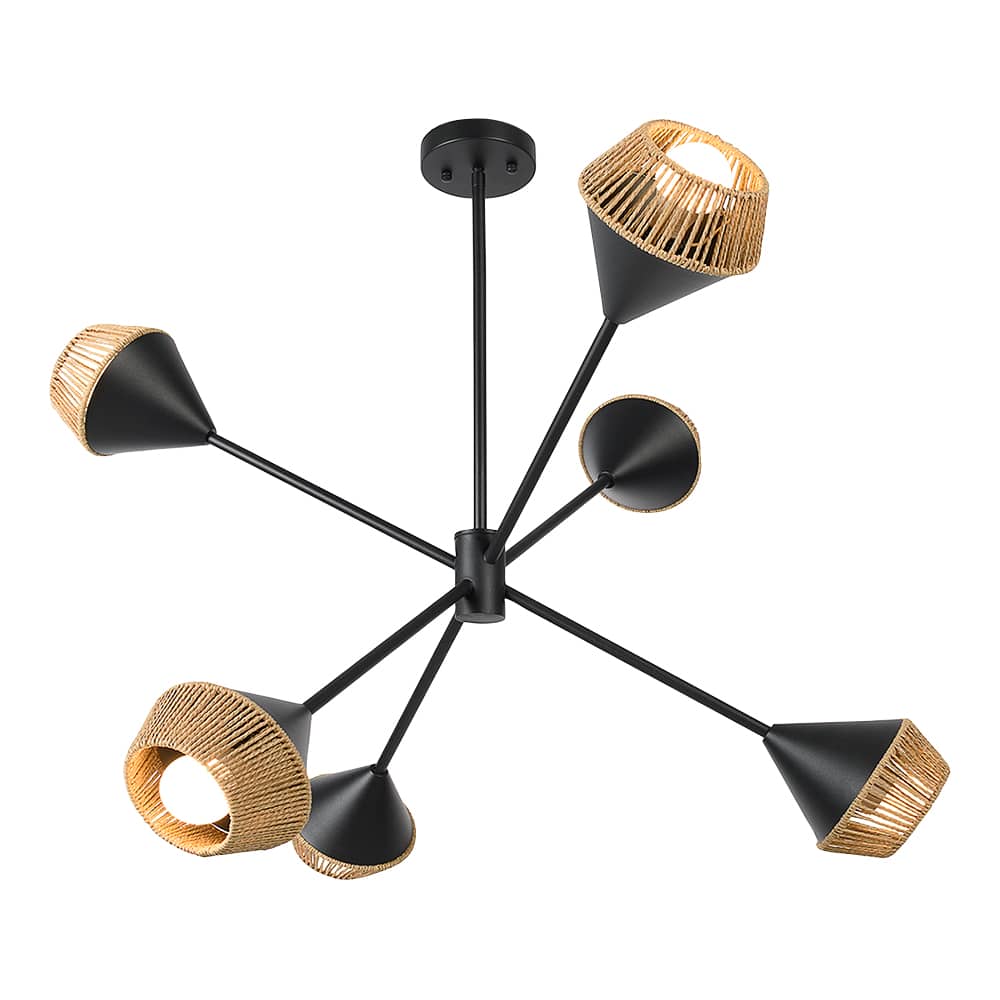 Suspension Gigy 6 lumières VERTUO