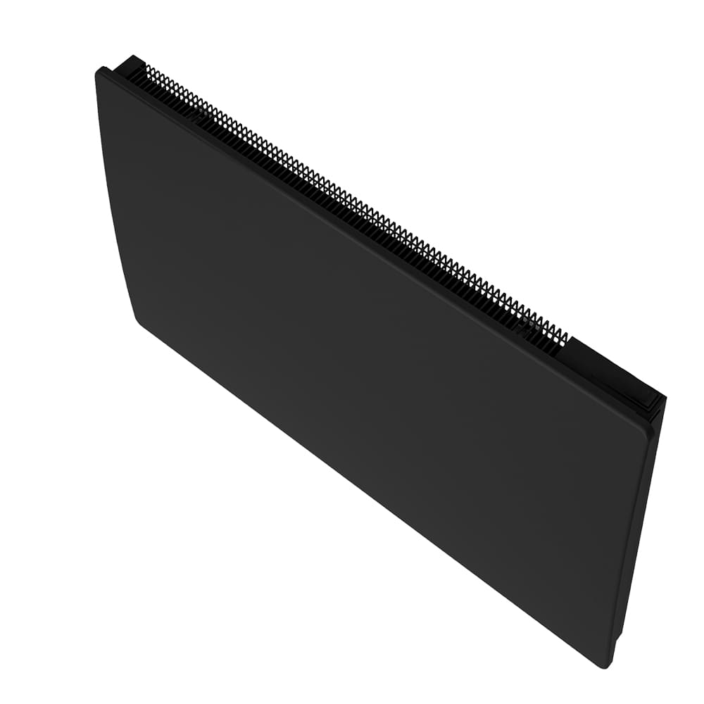 Convecteur électrique mural CLG sans thermostat 1&nbsp;000&nbsp;W Noir