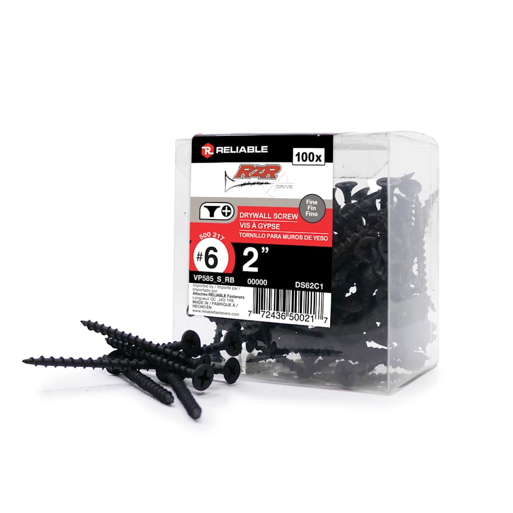2&nbsp;in. n° 6 Drywall Screws Pkg/100