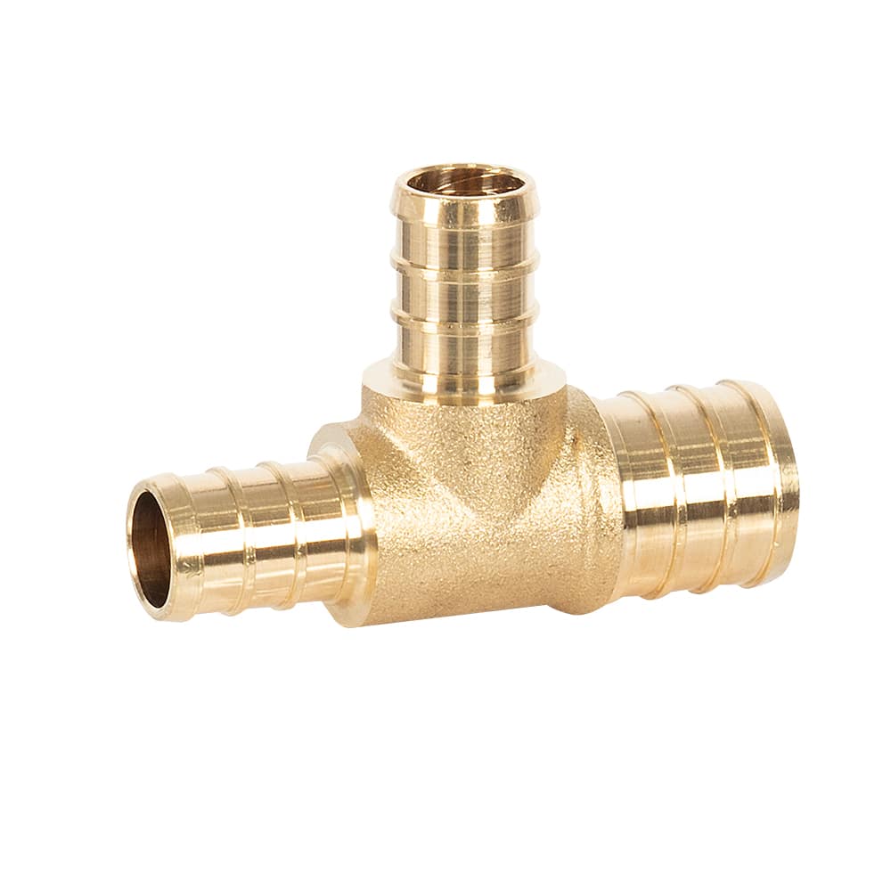 Raccord en Té PEX 3/4 po x 1/2 po x 1/2 po