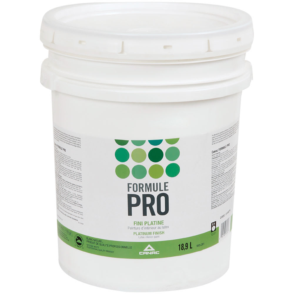 Formule Pro Platinum Interior Latex Paint Natural White & Colours 18.9 L