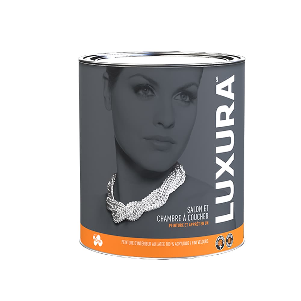 Luxura Living Room and Bedroom Interior Latex Paint Natural White & Colours 927 ml