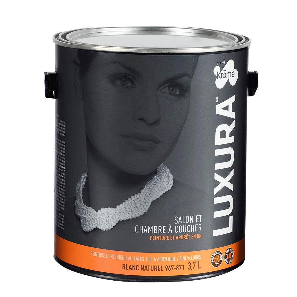 Luxura Living Room and Bedroom Interior Latex Paint Natural White & Colours 3.7 L