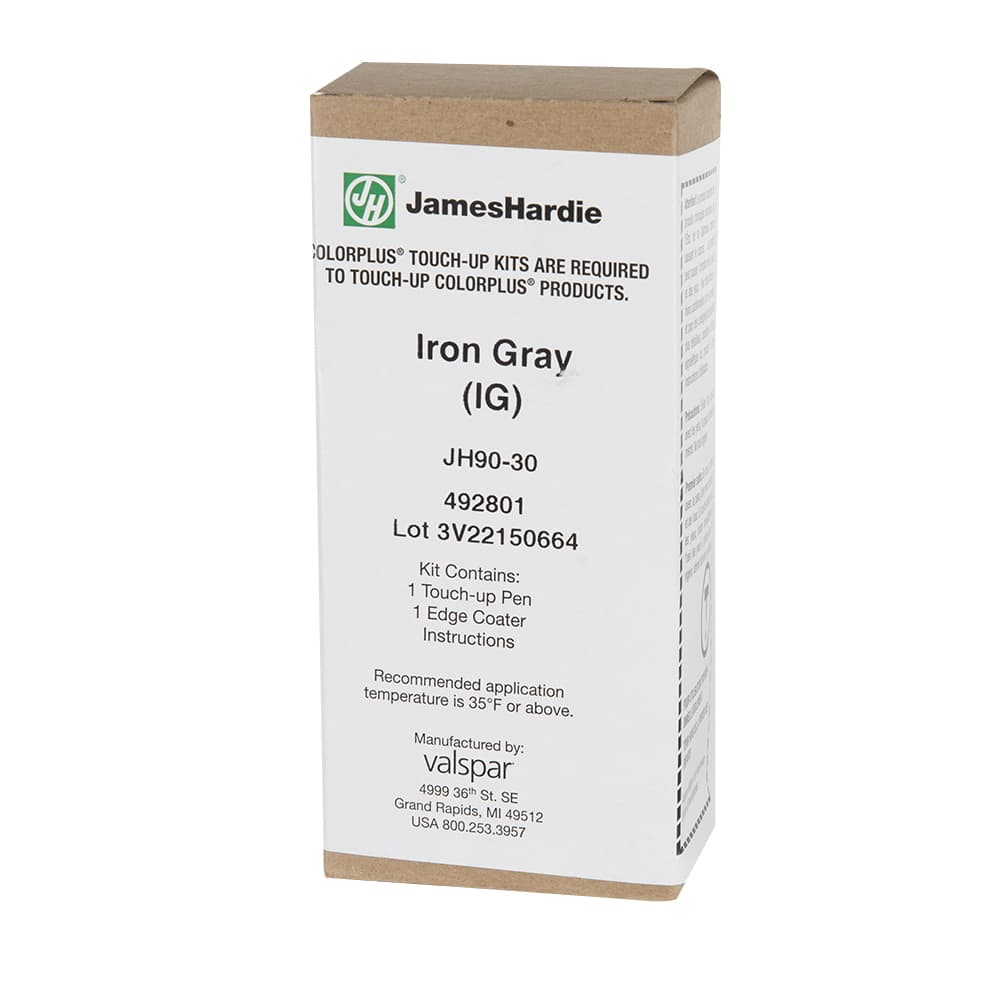 Ensemble de retouche pour revêtement extérieur JH gris fer 450 ml