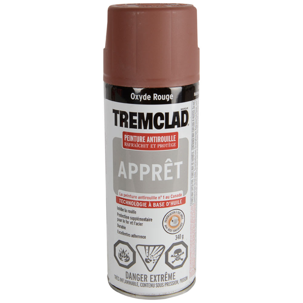 Apprêt antirouille Tremclad rouge oxyde 340 g