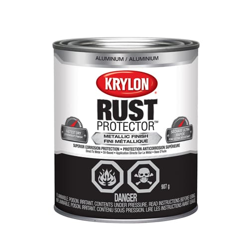 Peinture antirouille Rust Protector métallique aluminium 946&nbsp;ml