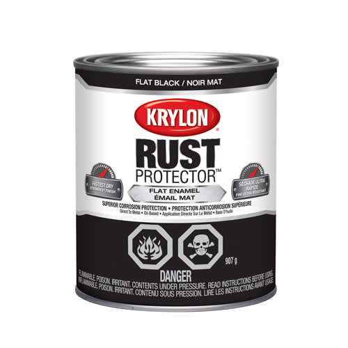 Peinture antirouille Rust Protector noir mat 946&nbsp;ml