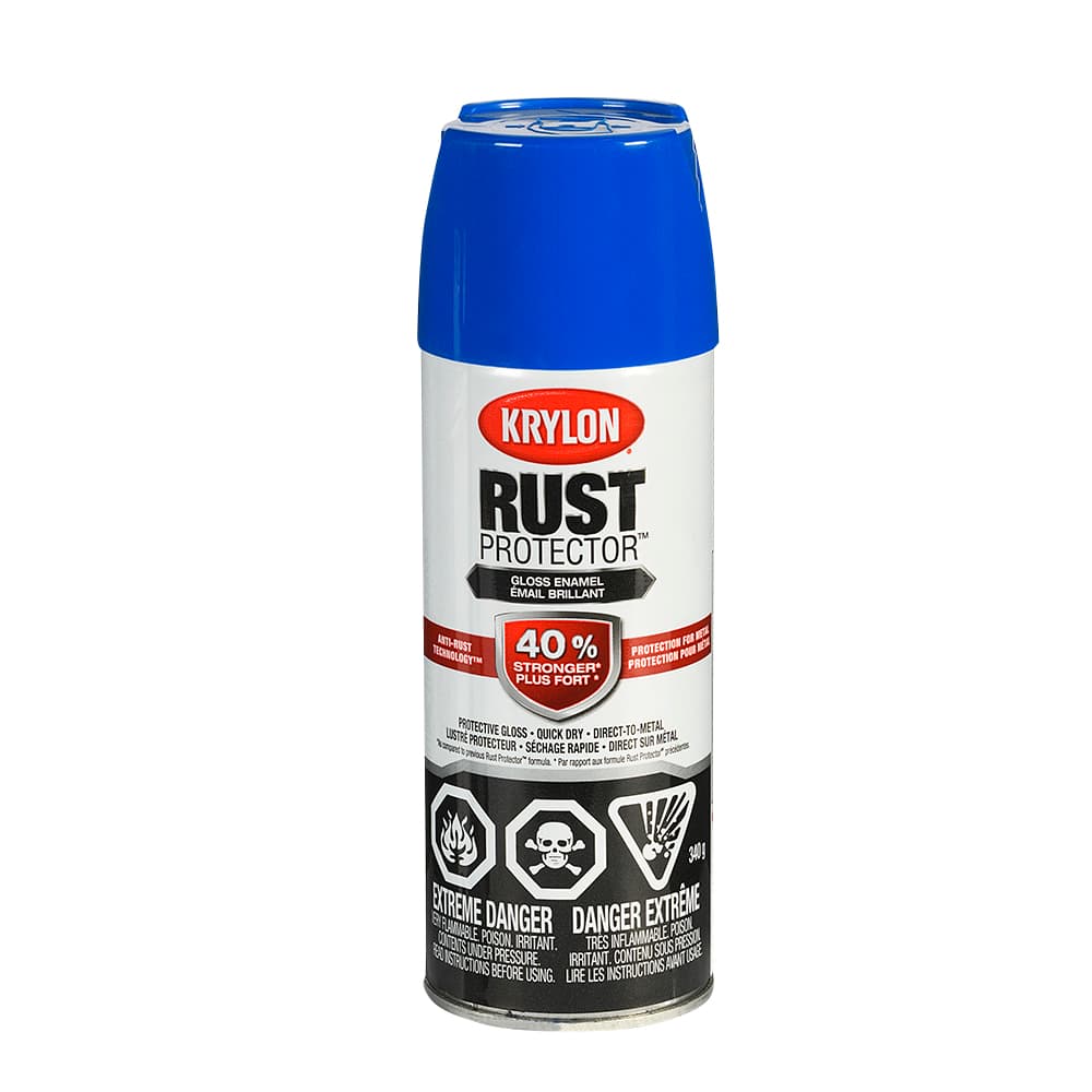 Peinture antirouille Rust Protector bleu de base lustré 340 g