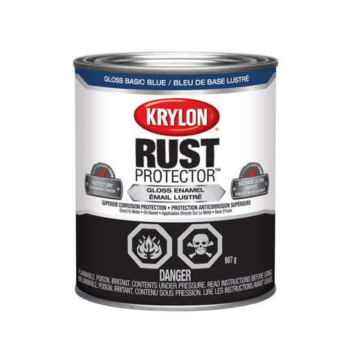 Peinture antirouille Rust Protector bleu de base lustré 946&nbsp;ml