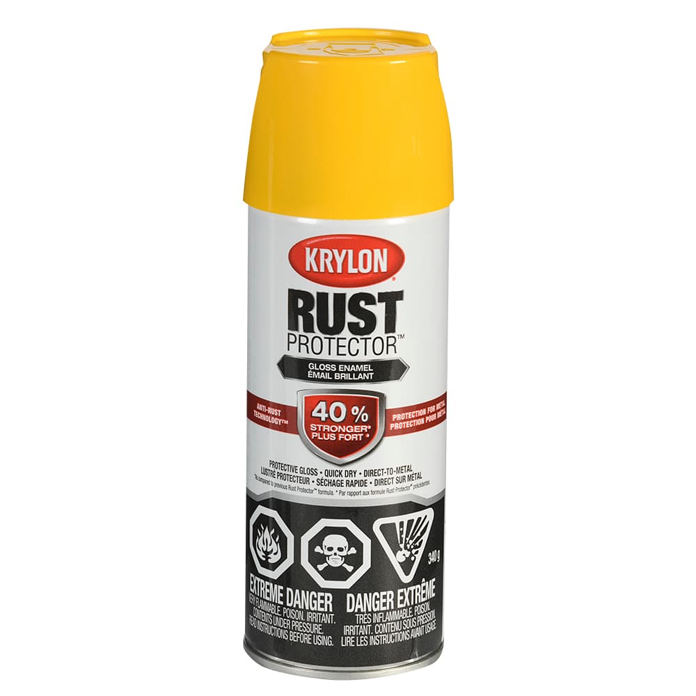 Peinture antirouille Rust Protector jaune lustré 340 g