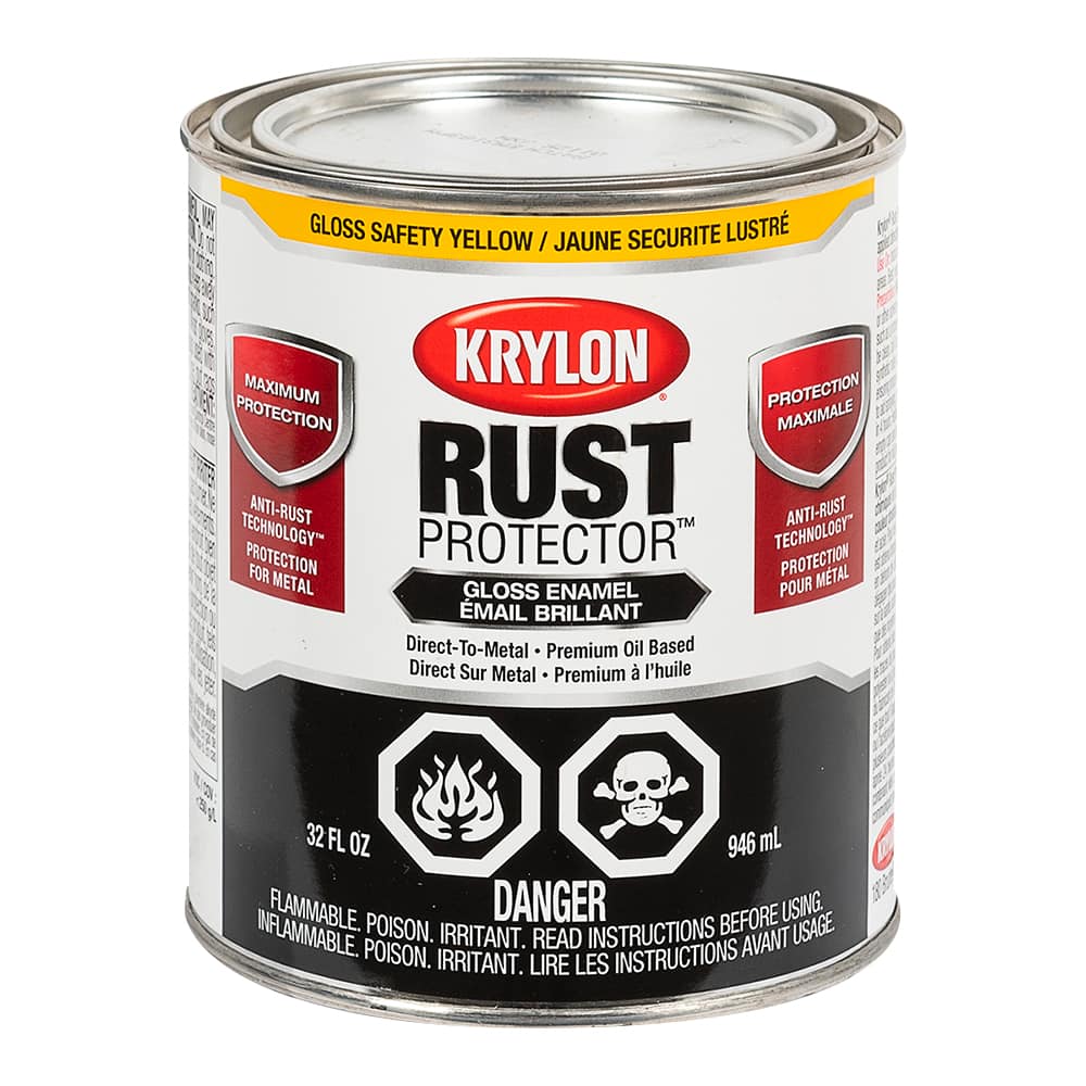 Peinture antirouille Rust Protector jaune lustré 946&nbsp;ml