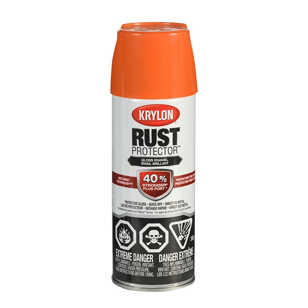 Peinture antirouille Rust Protector orange lustré 340 g
