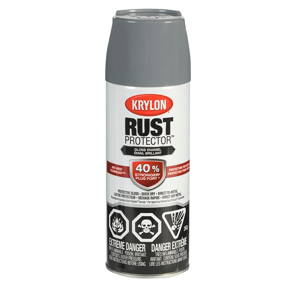 Peinture antirouille Rust Protector gris fumée lustré 340 g