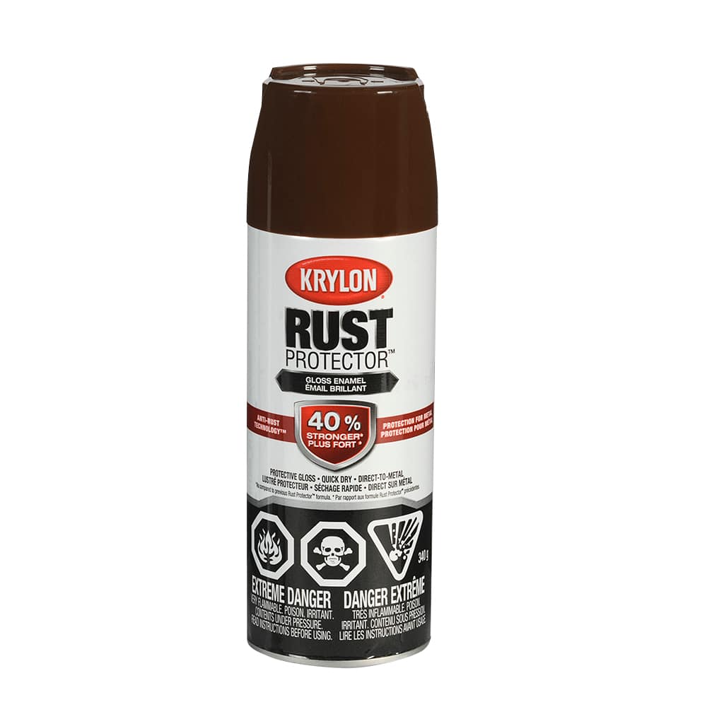 Peinture antirouille Rust Protector brun cuir lustré 340 g