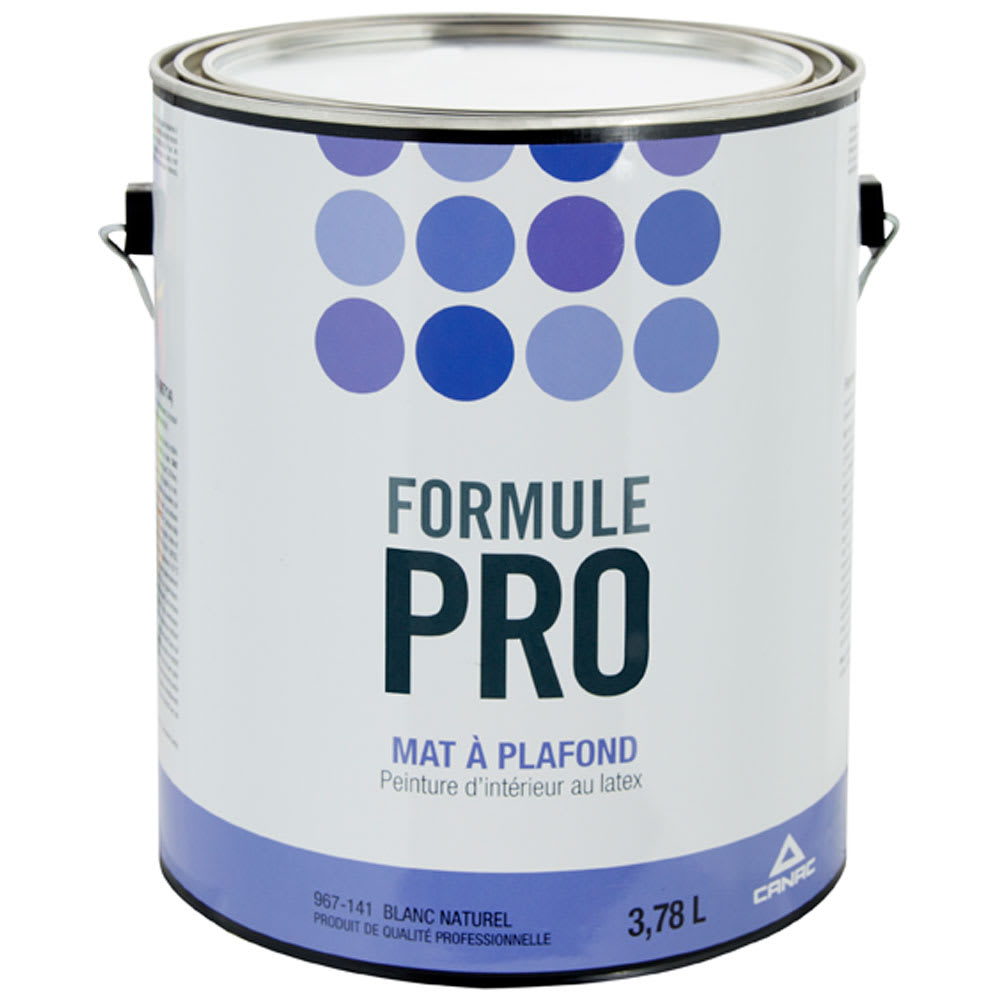 Formule Pro Ceiling Interior Latex Paint Natural White 3.78 L
