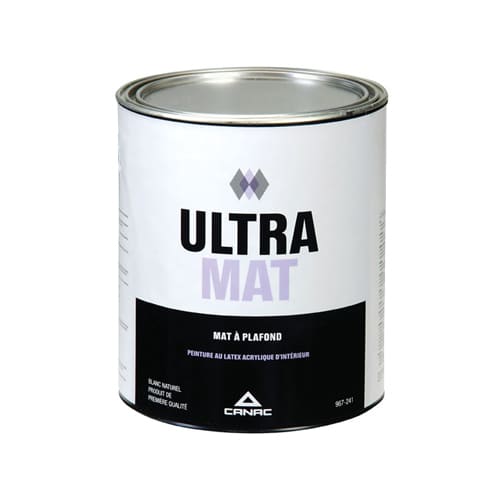 UltraMat Ceiling Interior Latex Paint Natural White 946 ml