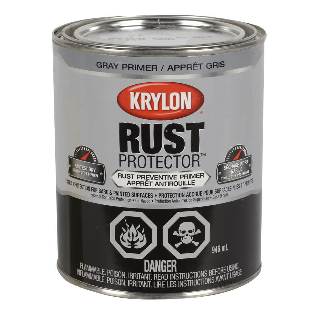 Apprêt antirouille Rust Protector gris 946&nbsp;ml
