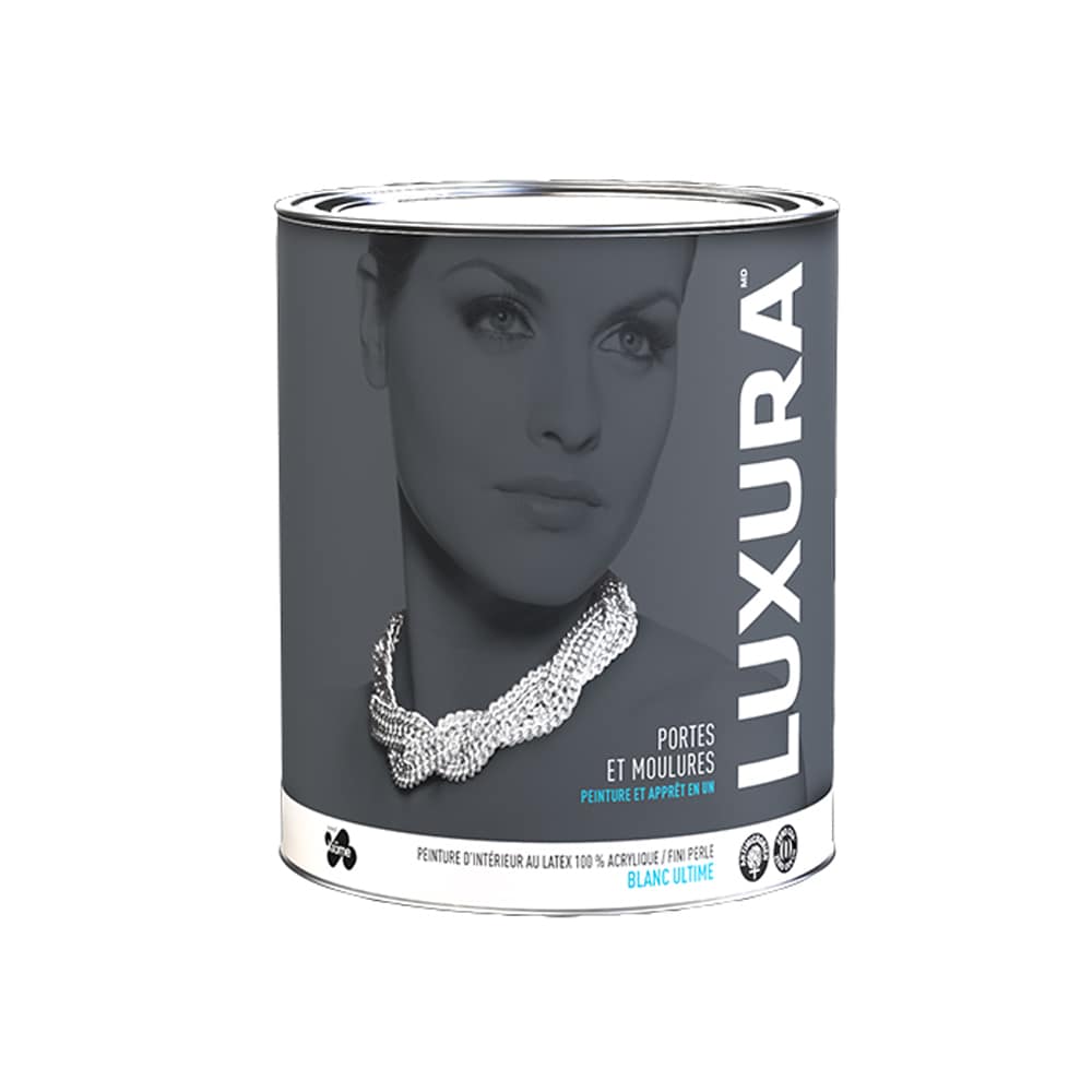 Luxura Door & Trim Interior Latex Paint Ultimate White 927 ml
