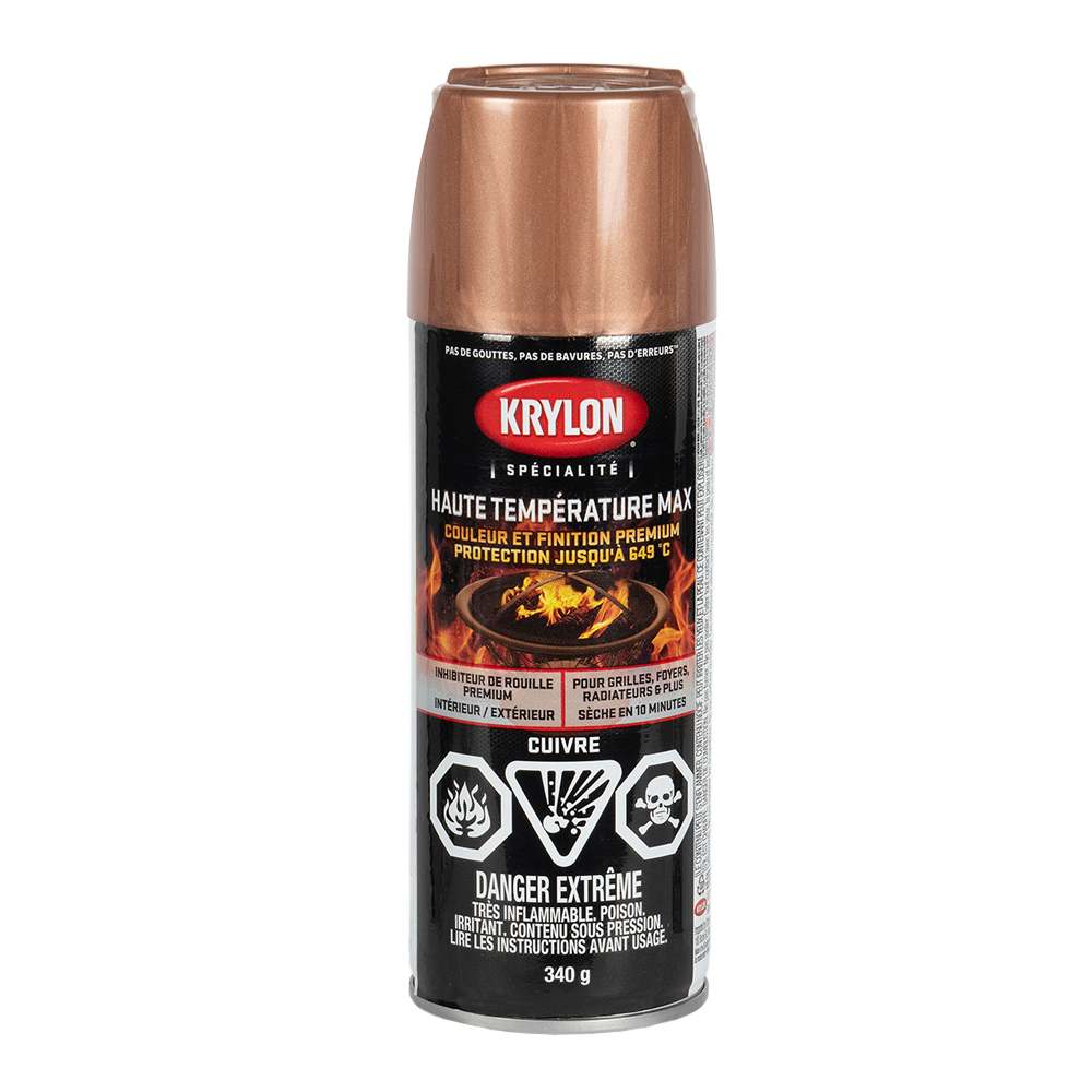 Peinture haute température cuivre 340&nbsp;g