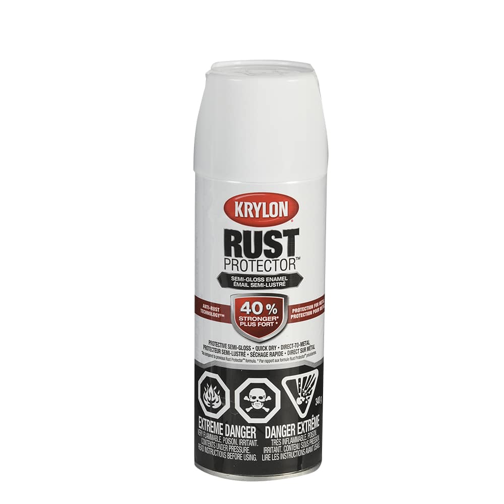 Peinture antirouille Rust Protector blanc semi-lustré 340 g