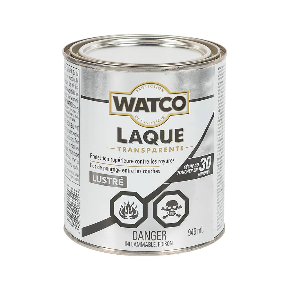 Laque transparente lustré 946 ml