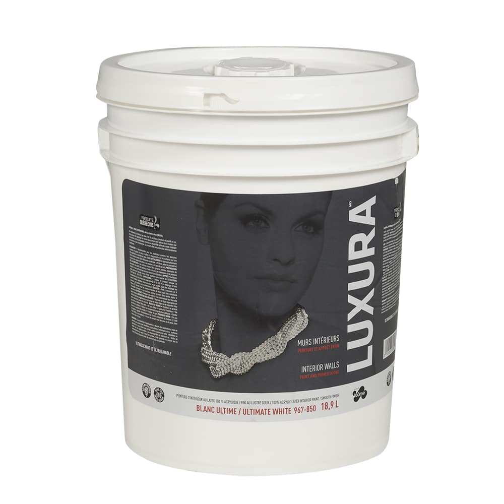 Luxura Walls Interior Latex Paint Ultimate White 18.9 L