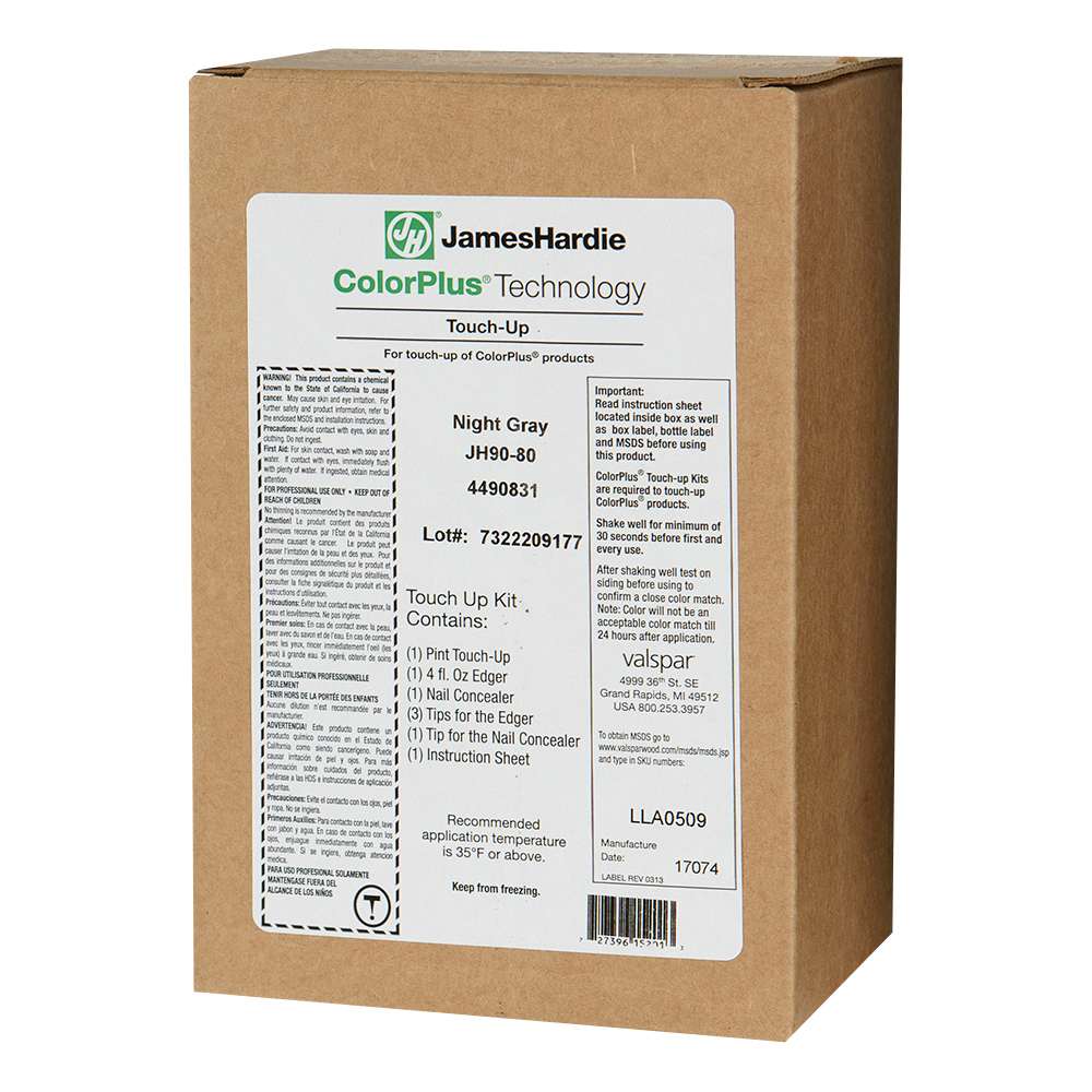 JH Exterior Siding Touch-Up Kit Night Grey 450 ml