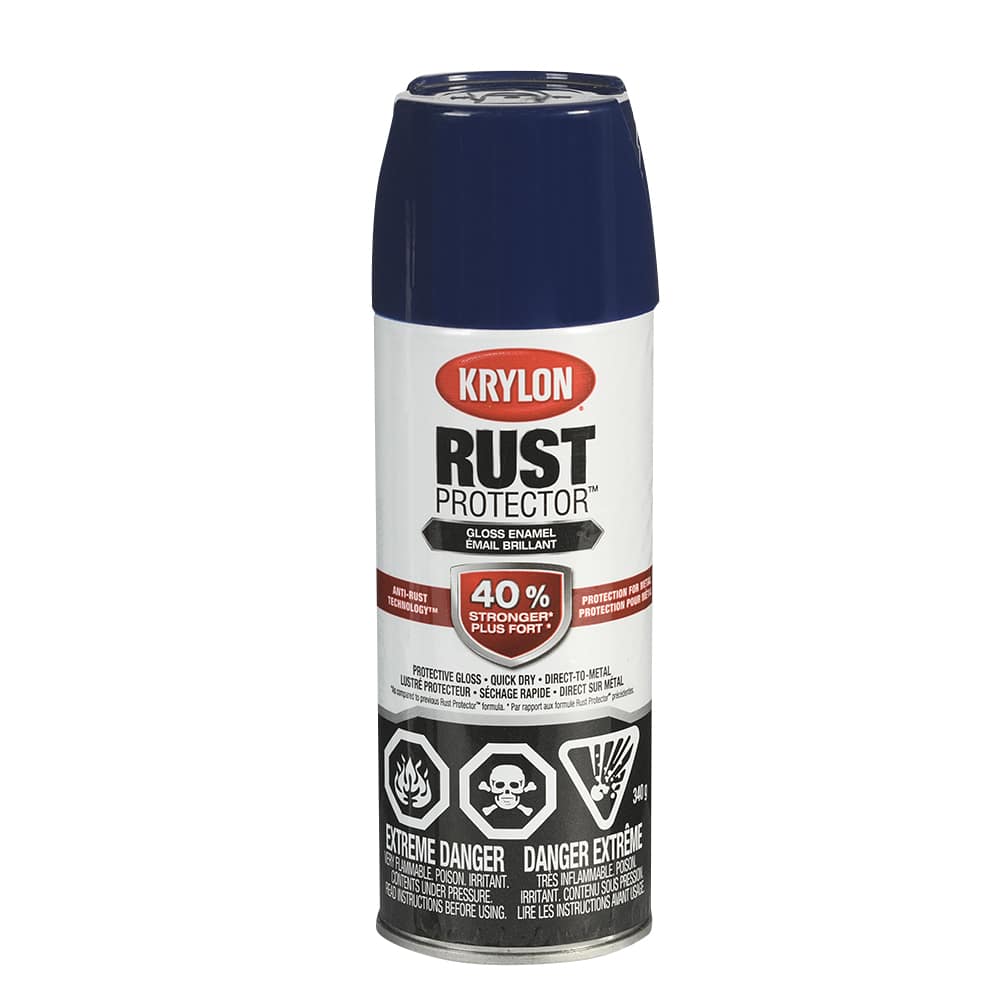 Peinture antirouille Rust Protector bleu marine lustré 340 g