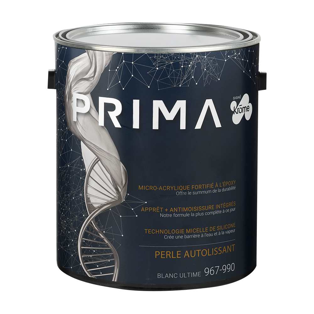Prima Pearl Interior Latex Paint Ultimate White 3.78 L