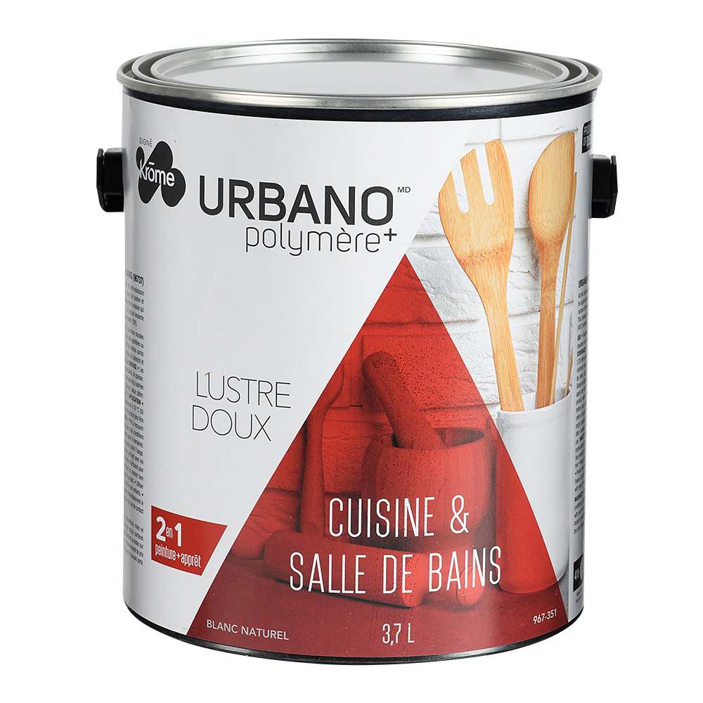 Urbano Kitchen & Bathroom Interior Latex Paint Natural White & Colours 3.7 L