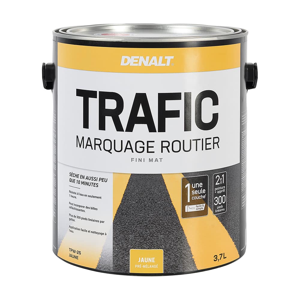 Traffic & Zone Marking Paint 3.78 L Yellow