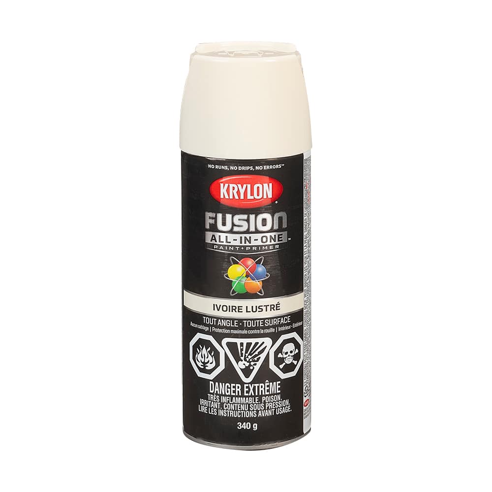 Peinture et apprêt Fusion All-In-One ivoire lustré 340 g