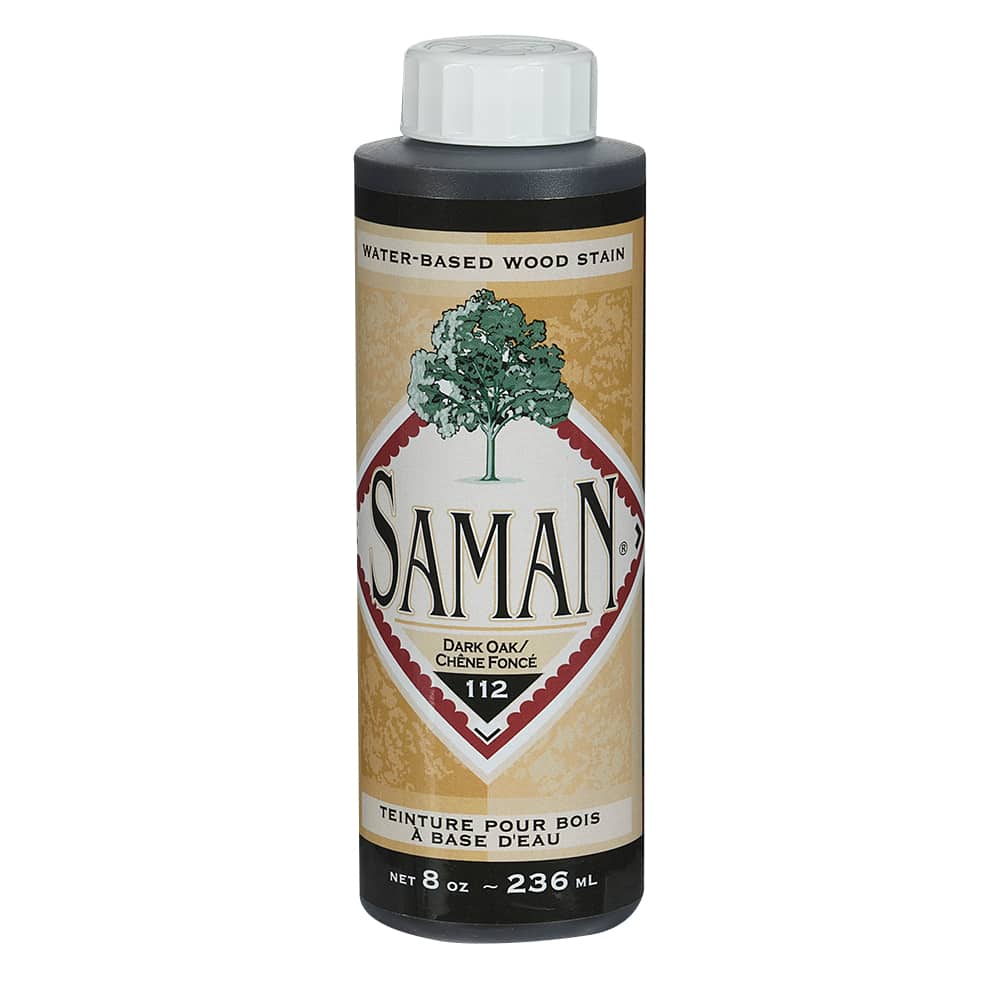 Teinture au latex pour bois chêne foncé 236&nbsp;ml